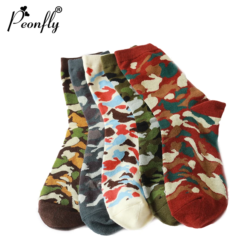 PEONFLY 2017 Camouflage Socks Fashion Mens Casual Socks Cotton Male Brand Colorful Mans Socks High Quality 10pcs=5pairs/lot
PEONFLY 2017 Camouflage Socks Fashion Mens Casual Socks Cotton Male Brand Colorful Mans Socks High Quality 10pcs=5pairs/lot