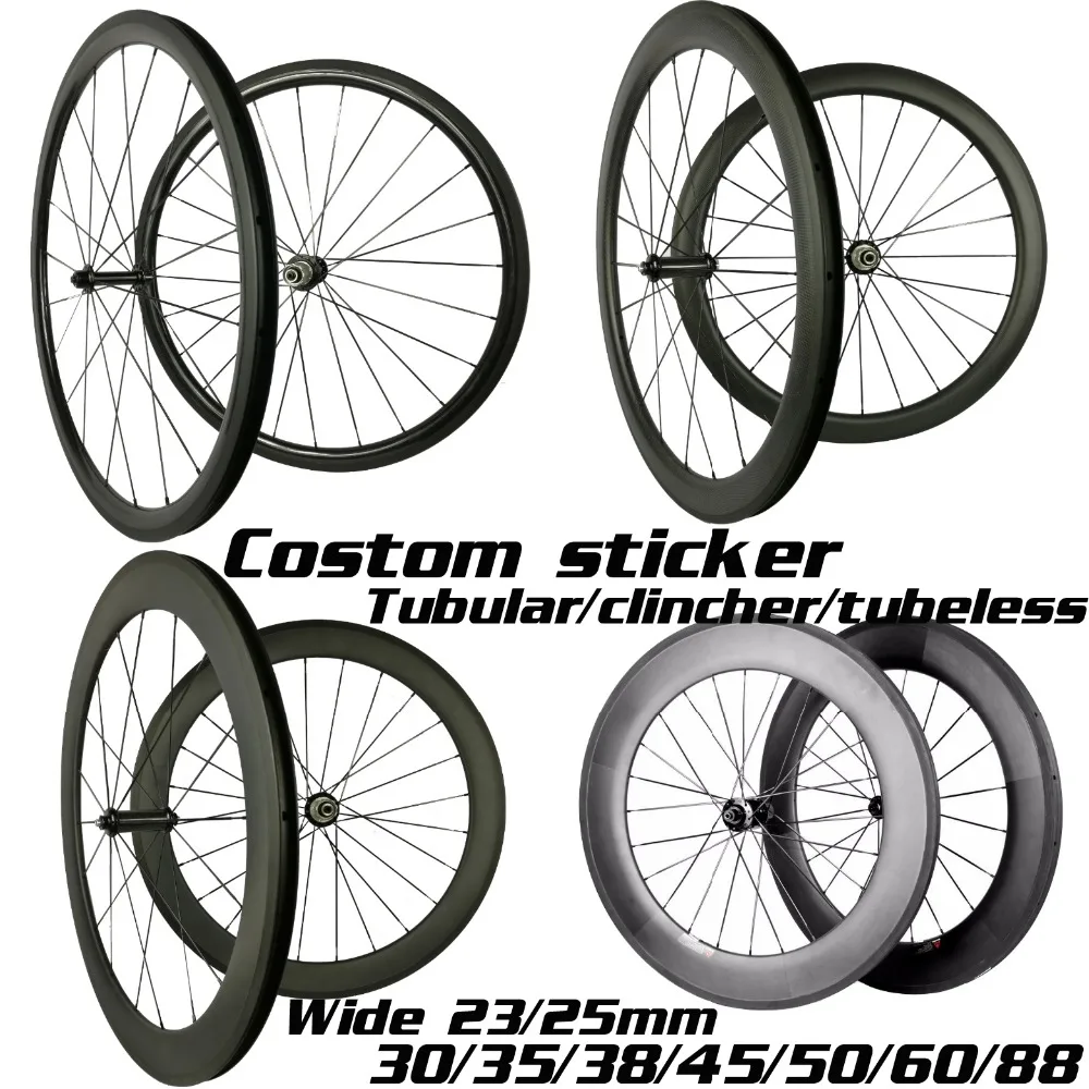carbon wheels 30mm 35mm 38mm 45mm 50mm 55mm 60mm 80mm 88mm carbon bicycle wheels wide 23/25mm 700C road bike carbon wheelset
carbon wheels 30mm 35mm 38mm 45mm 50mm 55mm 60mm 80mm 88mm carbon bicycle wheels wide 23/25mm 700C road bike carbon wheelset
