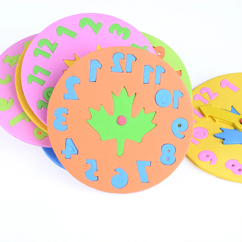 Kids DIY Number Clock Learning Games and Puzzles Early Educational Toys 3-6 years old Cognitive development Toy Gifts
Kids DIY Number Clock Learning Games and Puzzles Early Educational Toys 3-6 years old Cognitive development Toy Gifts