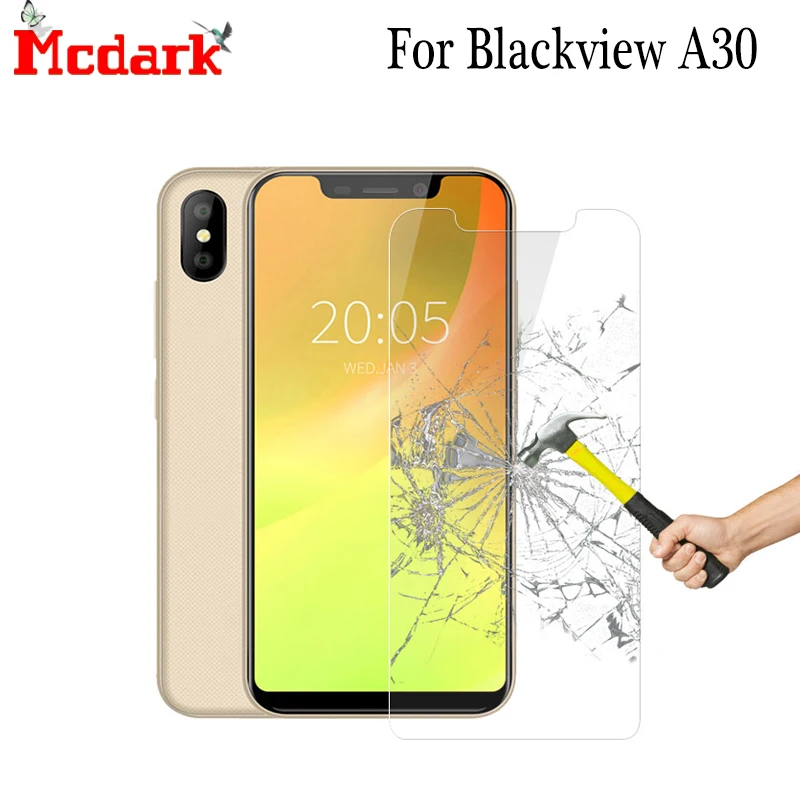 Mcdark 2.5D 9H закаленное стекло для Blackview A30 защита экрана 5 дюймов телефона защитная