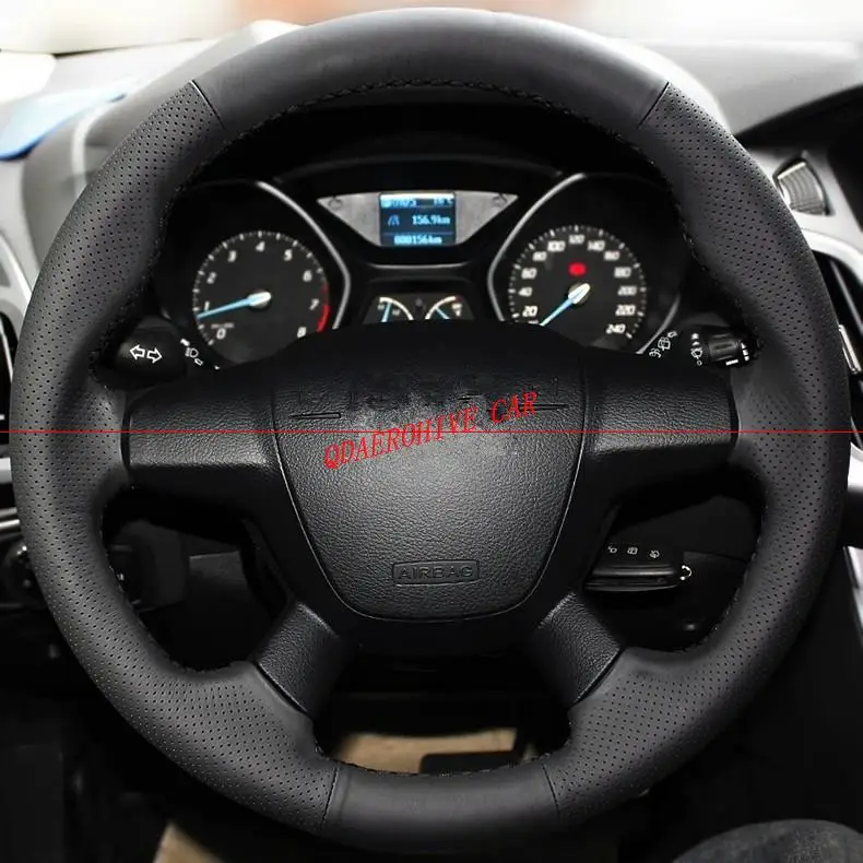 QDAEROHIVE Artificial micro fiber Leather Car Steering Wheel Cover for Ford Focus 3 KUGA Escape 2013-2016 C-MAX 2011-2016
QDAEROHIVE Artificial micro fiber Leather Car Steering Wheel Cover for Ford Focus 3 KUGA Escape 2013-2016 C-MAX 2011-2016