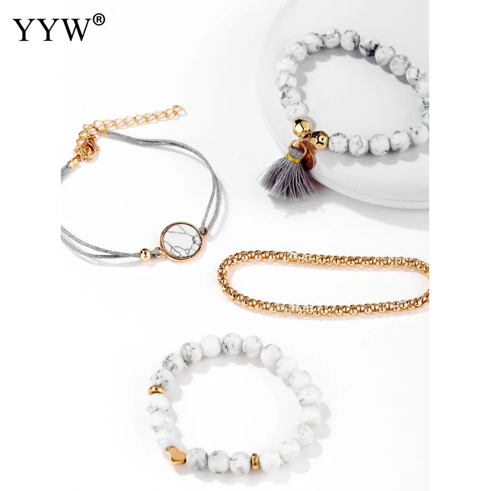 4pcs/set Unisex Bohemian Bracelet Set DIY Chain Bracelet Bangle Boho Beads Handmade Tassel Bracelet Vintage Women Men Jewelry
4pcs/set Unisex Bohemian Bracelet Set DIY Chain Bracelet Bangle Boho Beads Handmade Tassel Bracelet Vintage Women Men Jewelry
