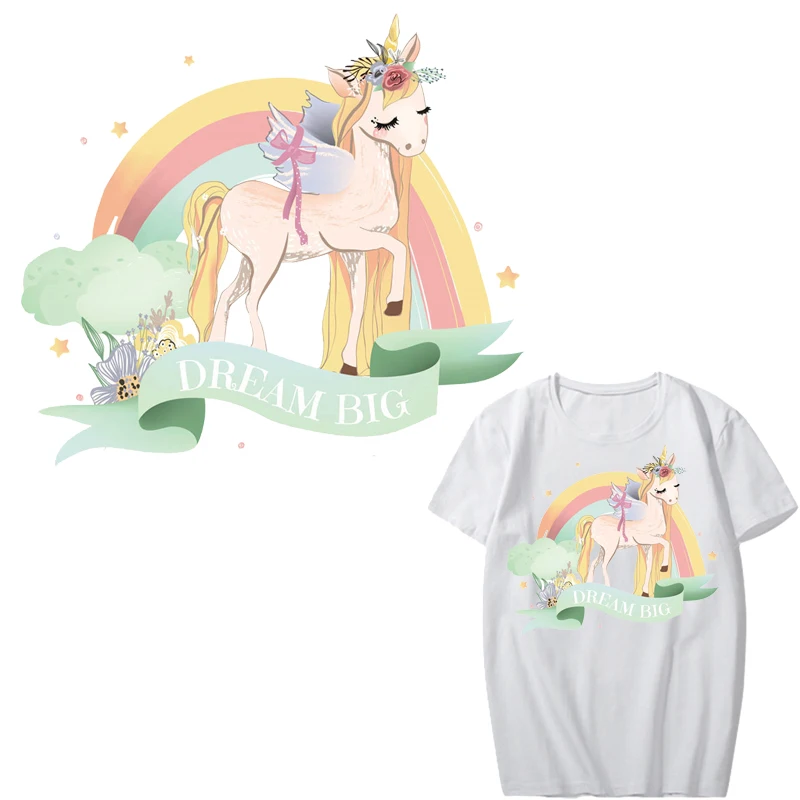 Cute Unicorn Patch Iron on Transfer Flower Rainbow Patches for Girl Clothing T-shirt Applique Heat Transfer Vinyl Thermal Press
Cute Unicorn Patch Iron on Transfer Flower Rainbow Patches for Girl Clothing T-shirt Applique Heat Transfer Vinyl Thermal Press