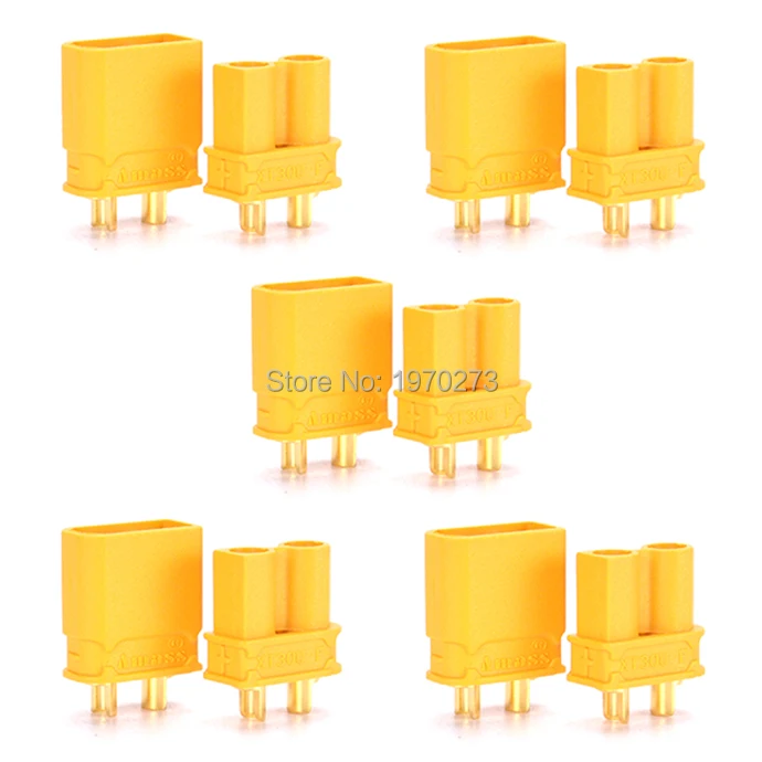 5 pairs 10 pairs Female and male New Style 2MM XT30 Bullet Connectors Plugs for RC Lipo Battery FPV airplane quadcopter
5 pairs 10 pairs Female and male New Style 2MM XT30 Bullet Connectors Plugs for RC Lipo Battery FPV airplane quadcopter
