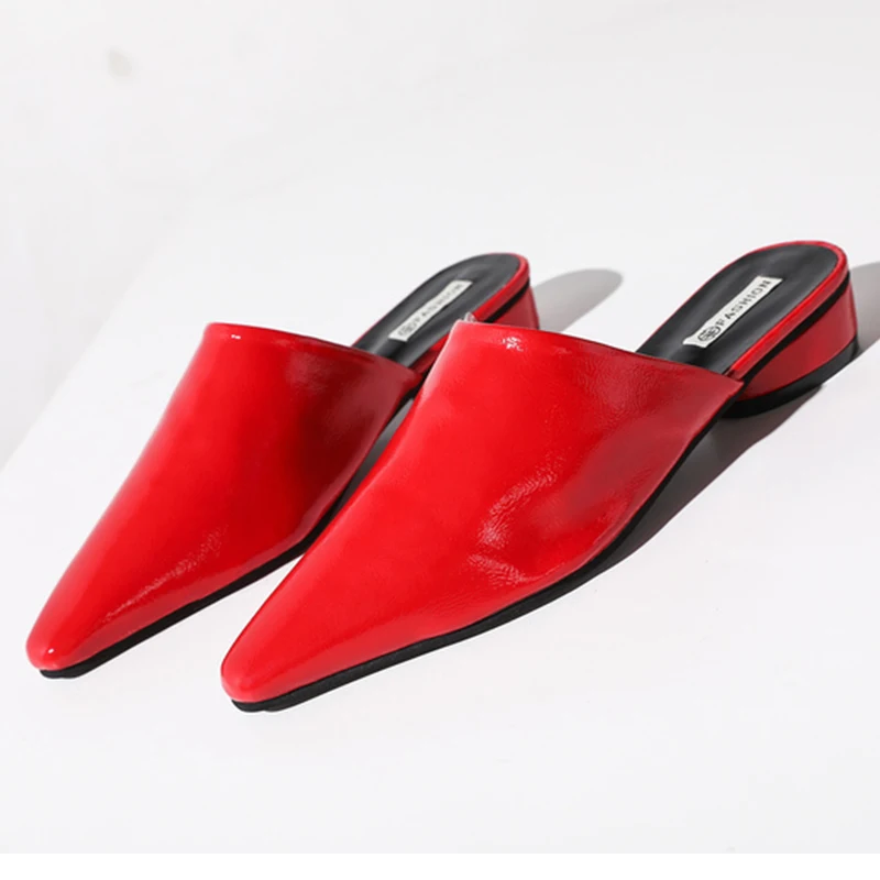 Brand New Luxury Slippers High Quality Handmade Genuine Leather Shoes Fashion Flats Women Shoes Female Mules
Brand New Luxury Slippers High Quality Handmade Genuine Leather Shoes Fashion Flats Women Shoes Female Mules
