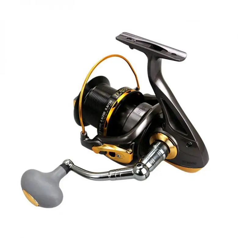 8000S 12+1BB 4.6:1 Fishing Reel Trolling Long Shot Casting Big Sea Spinning Wheel with Full Metal CNC Rocker Arm
8000S 12+1BB 4.6:1 Fishing Reel Trolling Long Shot Casting Big Sea Spinning Wheel with Full Metal CNC Rocker Arm