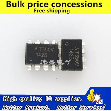 Freeshipping100pcs AT350V AT350 SOP-8 HCPL-350V HCPL350V фотоэлектрический соединитель
Freeshipping100pcs AT350V AT350 SOP-8 HCPL-350V HCPL350V фотоэлектрический соединитель