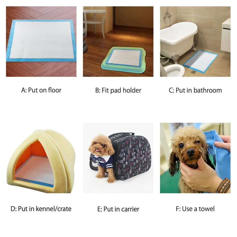 Pet Training Dog Pee Diaper Potty Cat Piddle Pads Super Absorbent Leak-Proof for Puppy Housebreaking
Pet Training Dog Pee Diaper Potty Cat Piddle Pads Super Absorbent Leak-Proof for Puppy Housebreaking