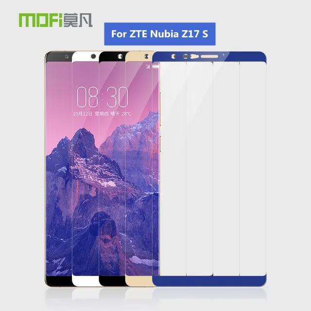 MOFi for nubia z17 s Glass Tempered 2.5D Full Cover Tempered Glass Film for ZTE nubia z17 s z17s 5.73' Screen Protective Film
MOFi for nubia z17 s Glass Tempered 2.5D Full Cover Tempered Glass Film for ZTE nubia z17 s z17s 5.73' Screen Protective Film