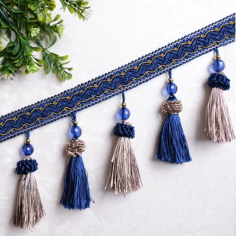 12yards/lot European Style New Curtains Tassel Lace Decorative Accessories Diy Sewing Handmade Textiles Fringe Encaje Con Flecos
12yards/lot European Style New Curtains Tassel Lace Decorative Accessories Diy Sewing Handmade Textiles Fringe Encaje Con Flecos