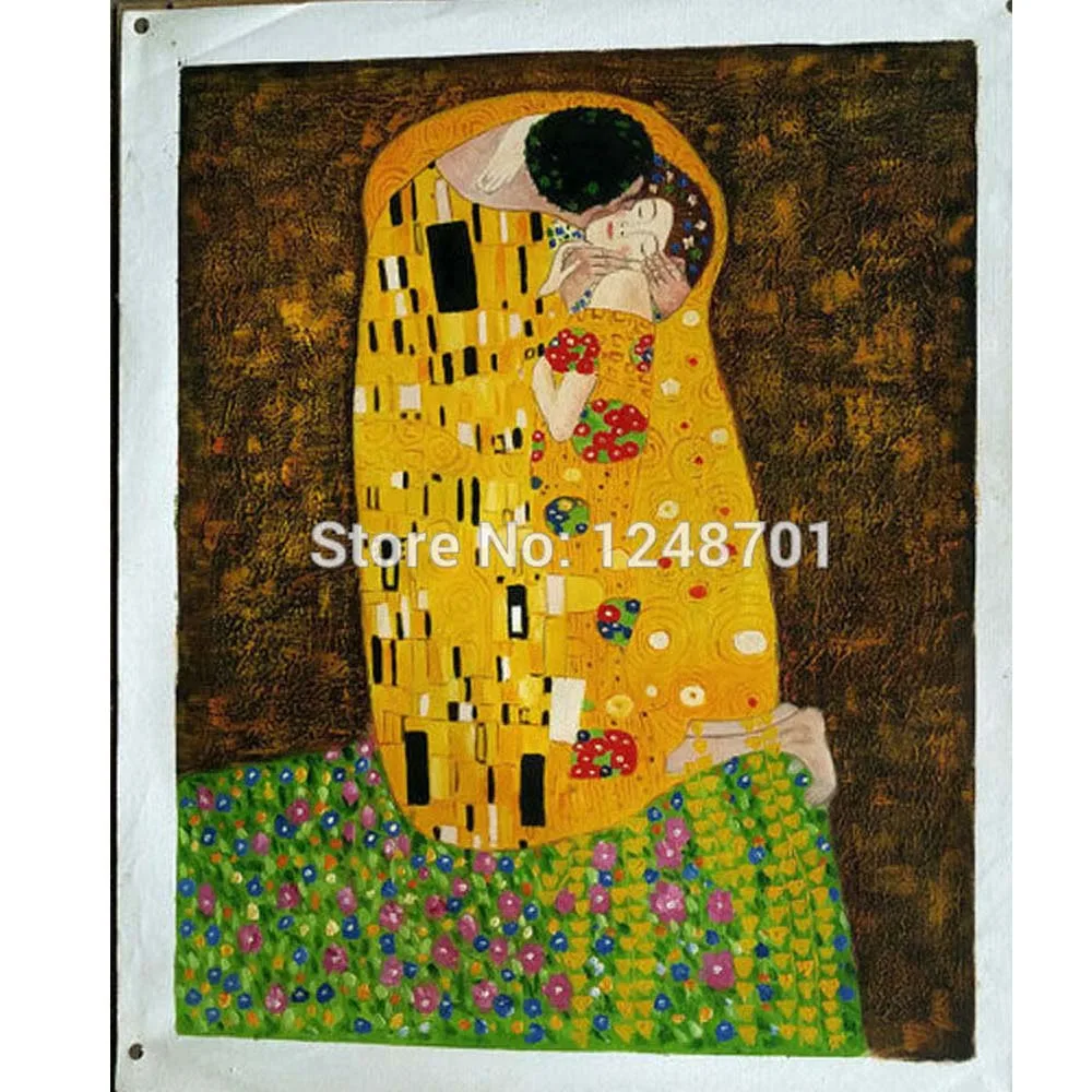 Hand Painted Famous Art Oil Painting Reproduction The Kiss Museum Quality Wall Figure Picture For Living Room Home Hotel Decor
Hand Painted Famous Art Oil Painting Reproduction The Kiss Museum Quality Wall Figure Picture For Living Room Home Hotel Decor