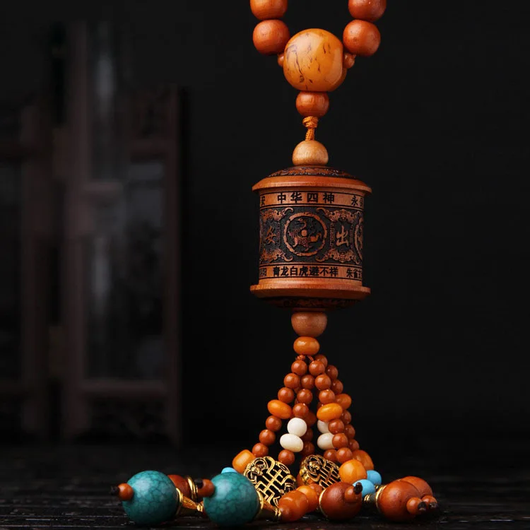 Factory direct car pendant Chinese four gods high-grade peach wood key chain car hanging ornaments car supplies
Factory direct car pendant Chinese four gods high-grade peach wood key chain car hanging ornaments car supplies
