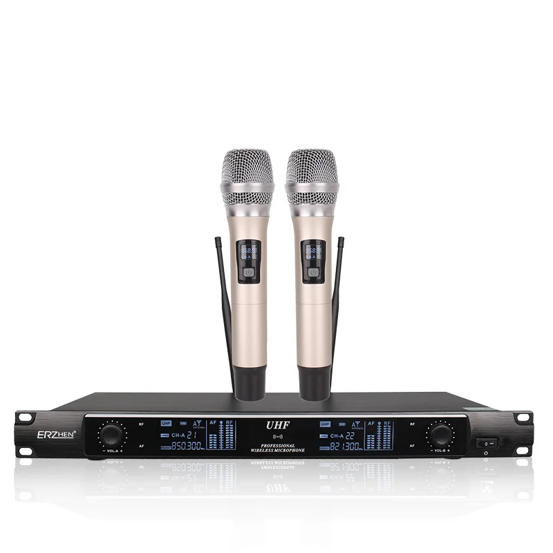 Wireless microphone X-2600 professional microphone 2 channel UHF professional 2 handheld microphone stage karaoke wireless micro
Wireless microphone X-2600 professional microphone 2 channel UHF professional 2 handheld microphone stage karaoke wireless micro