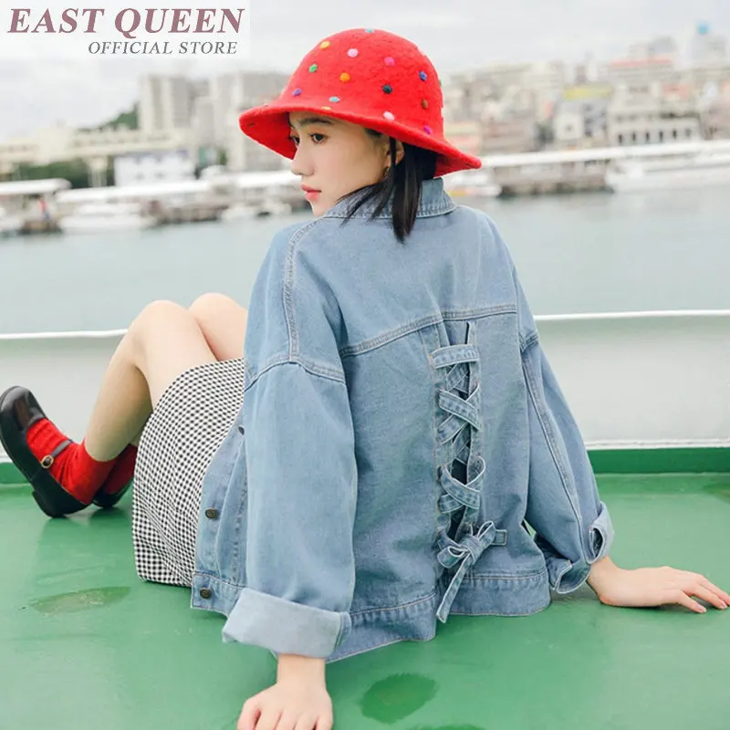 Denim jeans jacket for women full sleeve basic coat turn-down collar solid fashion female jackets sexy tops for women DD724 L
Denim jeans jacket for women full sleeve basic coat turn-down collar solid fashion female jackets sexy tops for women DD724 L