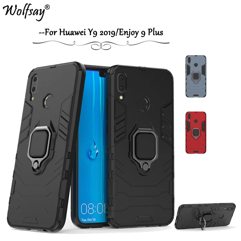 For Huawei Y9 2019 Case Shockproof Armor Silicon Cover Hard PC Phone Case For Huawei Y9 2019 Protective Cover For Huawei Y9 2019
For Huawei Y9 2019 Case Shockproof Armor Silicon Cover Hard PC Phone Case For Huawei Y9 2019 Protective Cover For Huawei Y9 2019