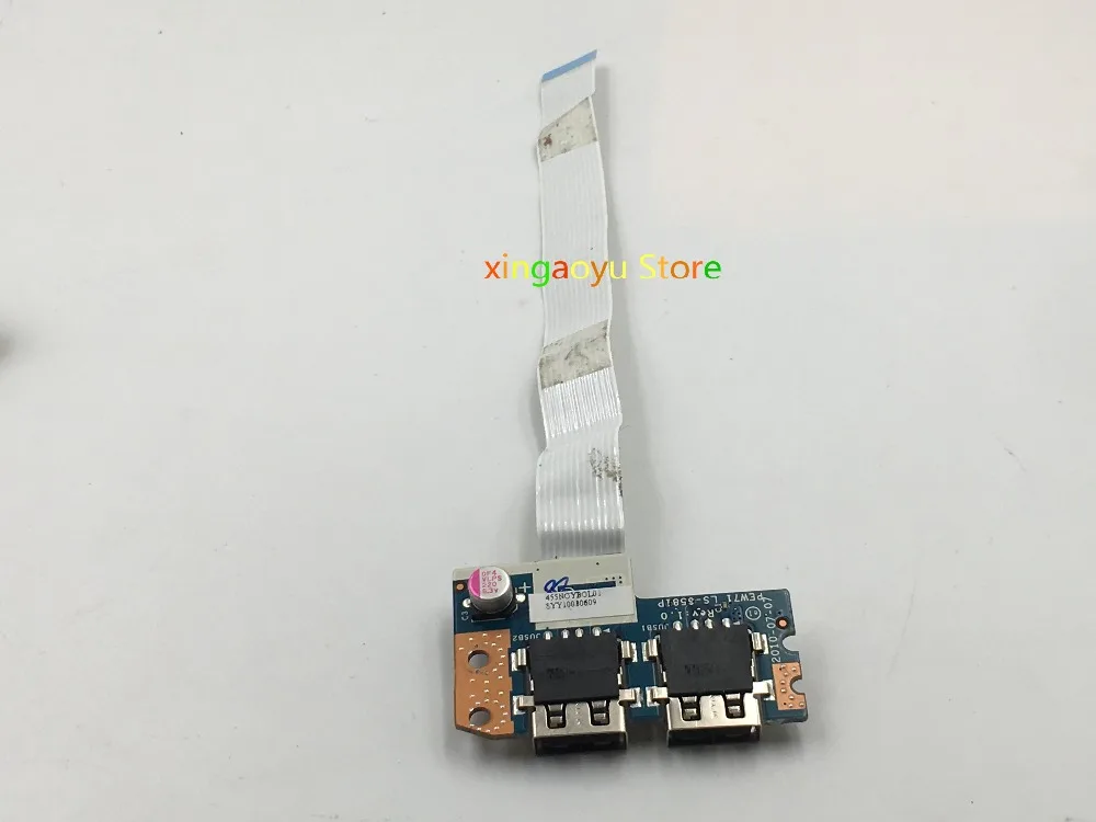 LS-6581P PEW71 original For Acer 5733 5742z 5552g 5336 5736Z USB Board with Flex Cable Full Tested Free Shipping
LS-6581P PEW71 original For Acer 5733 5742z 5552g 5336 5736Z USB Board with Flex Cable Full Tested Free Shipping