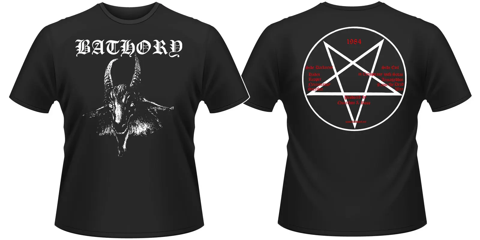 Bathory 'Goat' T-Shirt NEW & OFFICIAL O-Neck Fashion Casual High Quality Print T Shirt Short Sleeve Basic Tops top tee
Bathory 'Goat' T-Shirt NEW & OFFICIAL O-Neck Fashion Casual High Quality Print T Shirt Short Sleeve Basic Tops top tee