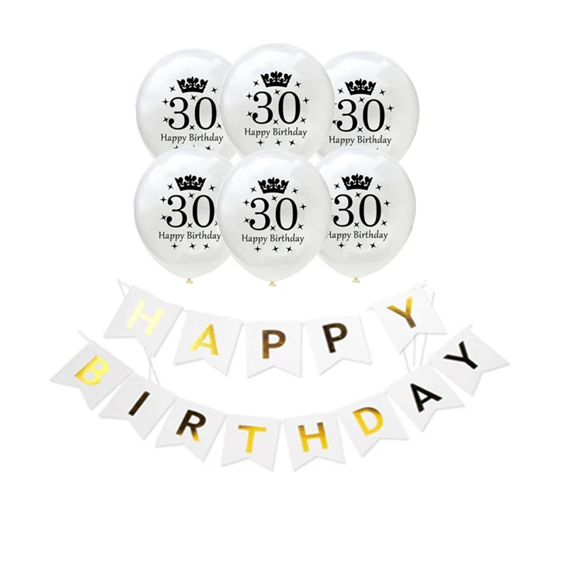 Number Latex Balloons Happy Birthday Pull Flag Decorations Anniversaire Digit Helium Air Ball Wedding Ballons Party Supplies
Number Latex Balloons Happy Birthday Pull Flag Decorations Anniversaire Digit Helium Air Ball Wedding Ballons Party Supplies