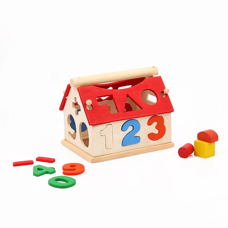 Baby Kids Wooden House Building blocks Toys Number Educational Learning Intellectual Block Toy Math Gifts Brain Game Toy
Baby Kids Wooden House Building blocks Toys Number Educational Learning Intellectual Block Toy Math Gifts Brain Game Toy