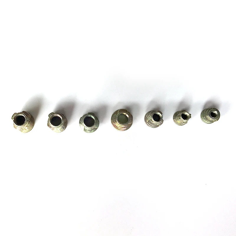 70pcs/set Zinc Alloy Thread For Wood Insert Nut Flanged Hex Drive Head Furniture Nuts Assortment Kit M4/M5/M6*8/10/13
70pcs/set Zinc Alloy Thread For Wood Insert Nut Flanged Hex Drive Head Furniture Nuts Assortment Kit M4/M5/M6*8/10/13