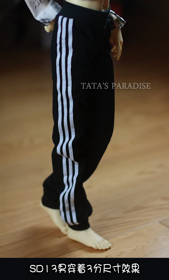 1/3 1/4 1/6 scale BJD accessories Sweatpants doll clothes for SD.Not included doll, shoes and other accessories
1/3 1/4 1/6 scale BJD accessories Sweatpants doll clothes for SD.Not included doll, shoes and other accessories