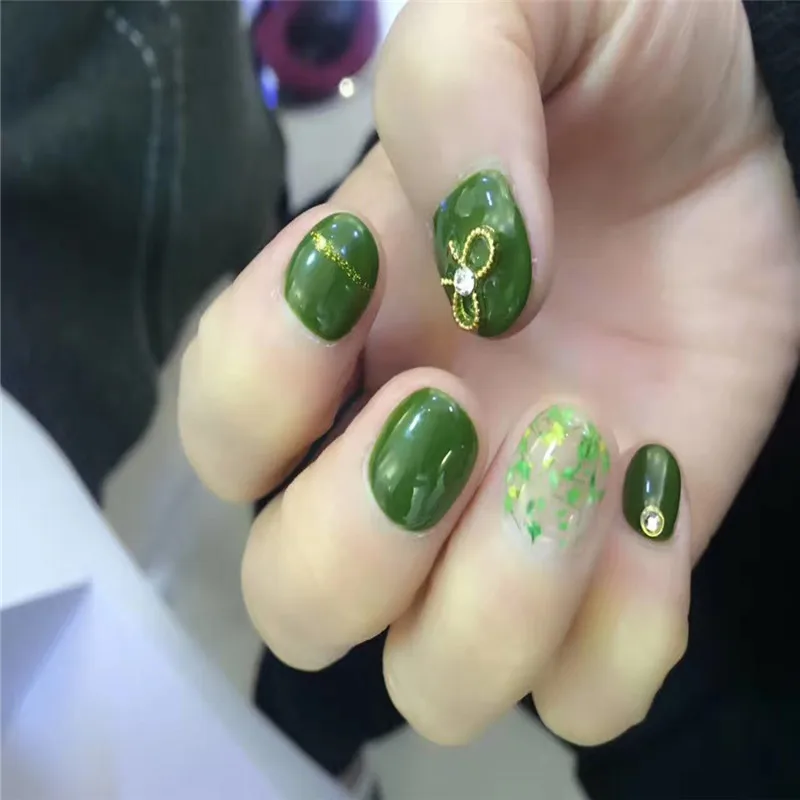 10 Pcs/bag Nail Alloy Jewelry A Diamond Rhinestone Art GlitterAcessorios Green 3D Nail Art Decoration Tools NO.42
10 Pcs/bag Nail Alloy Jewelry A Diamond Rhinestone Art GlitterAcessorios Green 3D Nail Art Decoration Tools NO.42