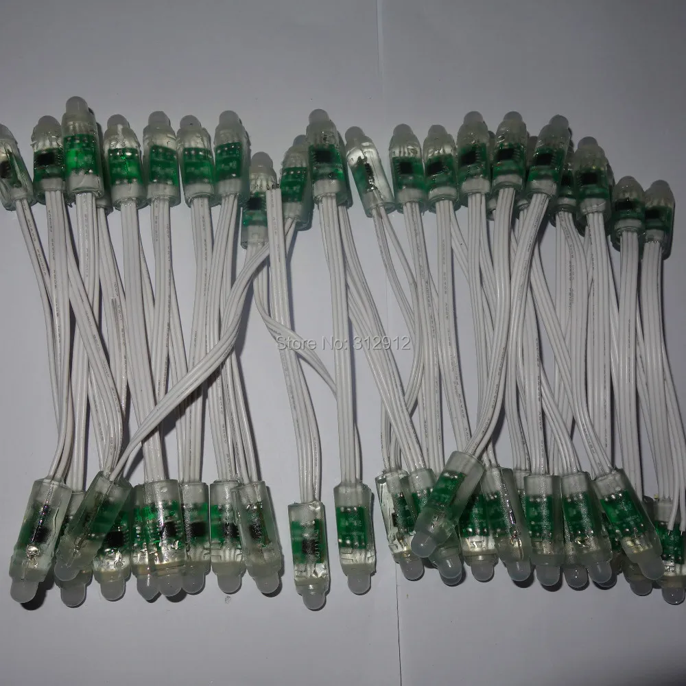 UCS1903 50pcs DC5V full color addressable pixel node;RGB;12mm diameter;IP68 rated;all WHITE wire
UCS1903 50pcs DC5V full color addressable pixel node;RGB;12mm diameter;IP68 rated;all WHITE wire