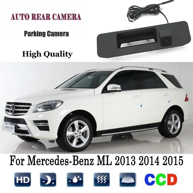 Car Rear View Camera For Mercedes-Benz ML 2013 2014 2015 Instead of Original Factory Trunk Handle Camera / Reversing camera
Car Rear View Camera For Mercedes-Benz ML 2013 2014 2015 Instead of Original Factory Trunk Handle Camera / Reversing camera