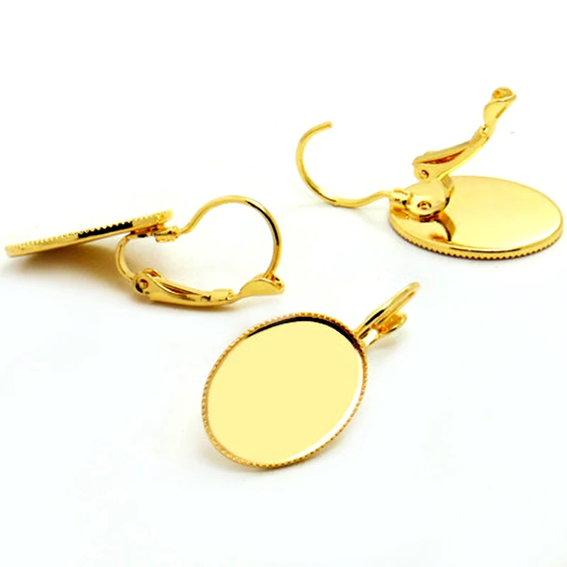 10pcs Non-fading Oval Earrings Ear Hooks Blank Base Fit 10*14/13*18/18*25mm Glass Cabochon Jewelry Making Accessories Wholesale
10pcs Non-fading Oval Earrings Ear Hooks Blank Base Fit 10*14/13*18/18*25mm Glass Cabochon Jewelry Making Accessories Wholesale