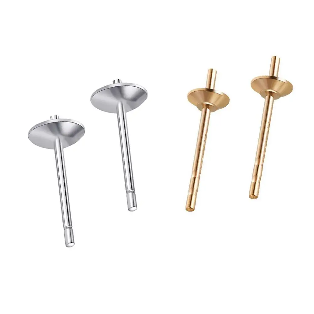 10pcs/lot ball Stainless Steel Gold Silver Tone Stud Earring Findings for DIY Jewelry Makings
10pcs/lot ball Stainless Steel Gold Silver Tone Stud Earring Findings for DIY Jewelry Makings