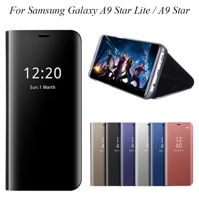 Mirror Flip Case For Samsung Galaxy A9 Star Lite Luxury Clear View PU Leather Cover For Samsung A9 Star Case for Galaxy A9 Star
Mirror Flip Case For Samsung Galaxy A9 Star Lite Luxury Clear View PU Leather Cover For Samsung A9 Star Case for Galaxy A9 Star