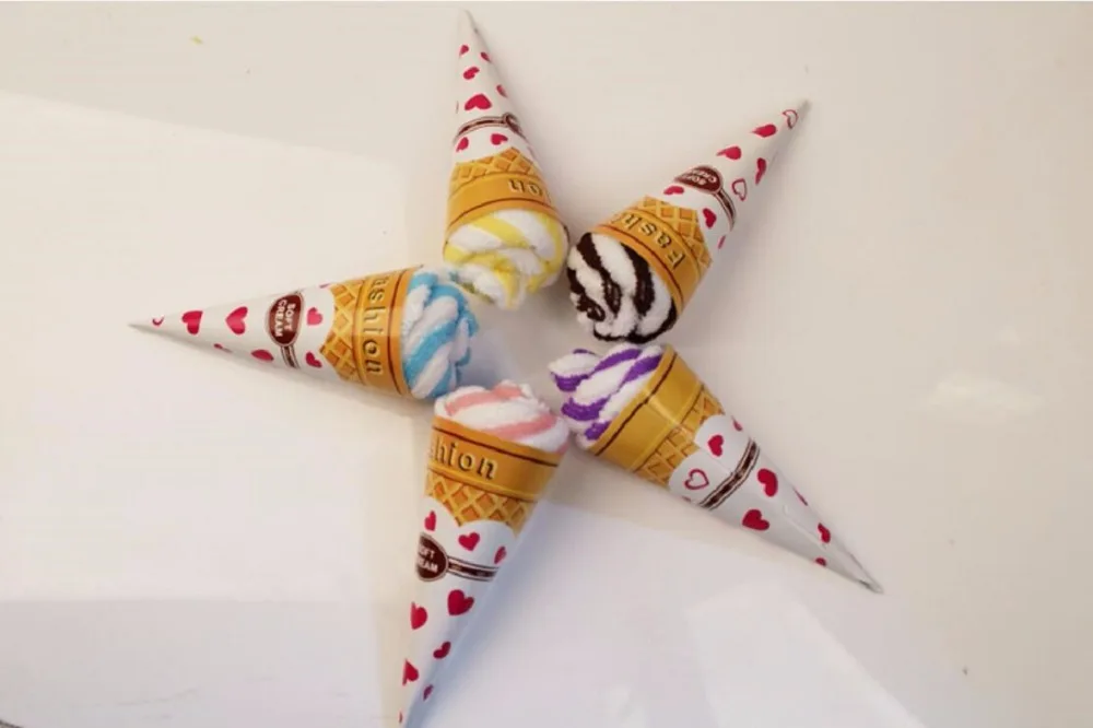 10pcs Mixed color Ice cream Cake Style Towel Fibre Creative Towels For Wedding Party Birthday Favor Gift Souvenirs Souvenir
10pcs Mixed color Ice cream Cake Style Towel Fibre Creative Towels For Wedding Party Birthday Favor Gift Souvenirs Souvenir