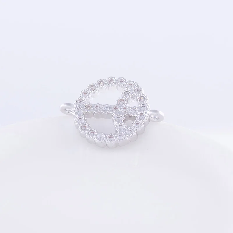 5pcs Bijoux Zircon Peace Sign Charms Connectors For Bracelets Necklaces Diy Copper Micro Pave Czech Charms Wholesale
5pcs Bijoux Zircon Peace Sign Charms Connectors For Bracelets Necklaces Diy Copper Micro Pave Czech Charms Wholesale