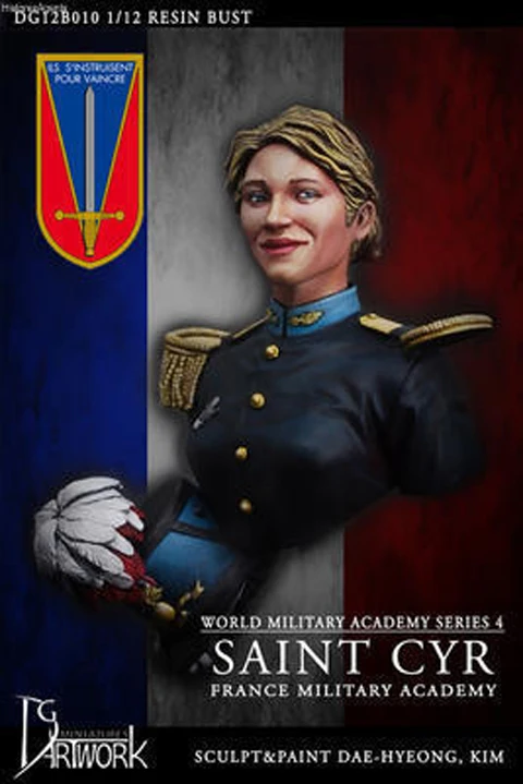 1/12, St CYR- France Military Academy, Resin Model Bust GK, Military subject matter, Unassembled and unpainted kit
1/12, St CYR- France Military Academy, Resin Model Bust GK, Military subject matter, Unassembled and unpainted kit