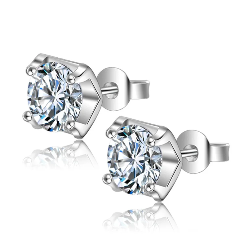 Silver Color AAA CZ Zircon Simple Heart Shape Silver Earrings For Women Earrings Sterling-silver-jewelry Brincos VES6311
Silver Color AAA CZ Zircon Simple Heart Shape Silver Earrings For Women Earrings Sterling-silver-jewelry Brincos VES6311