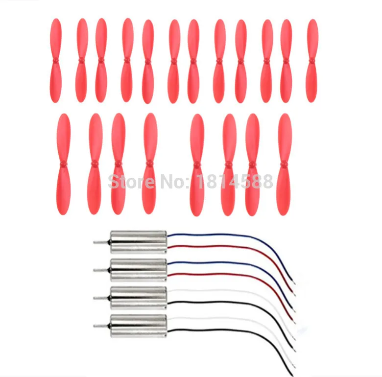 Four-axis aircraft parts for Hubsan X4 PLUS H107C + H107D + remote control helicopter propeller motor accessories
Four-axis aircraft parts for Hubsan X4 PLUS H107C + H107D + remote control helicopter propeller motor accessories