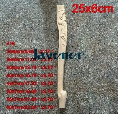 Z18 -25x6cm Wood Carved Onlay Applique Carpenter Decal Wood Working Carpenter Leg
Z18 -25x6cm Wood Carved Onlay Applique Carpenter Decal Wood Working Carpenter Leg