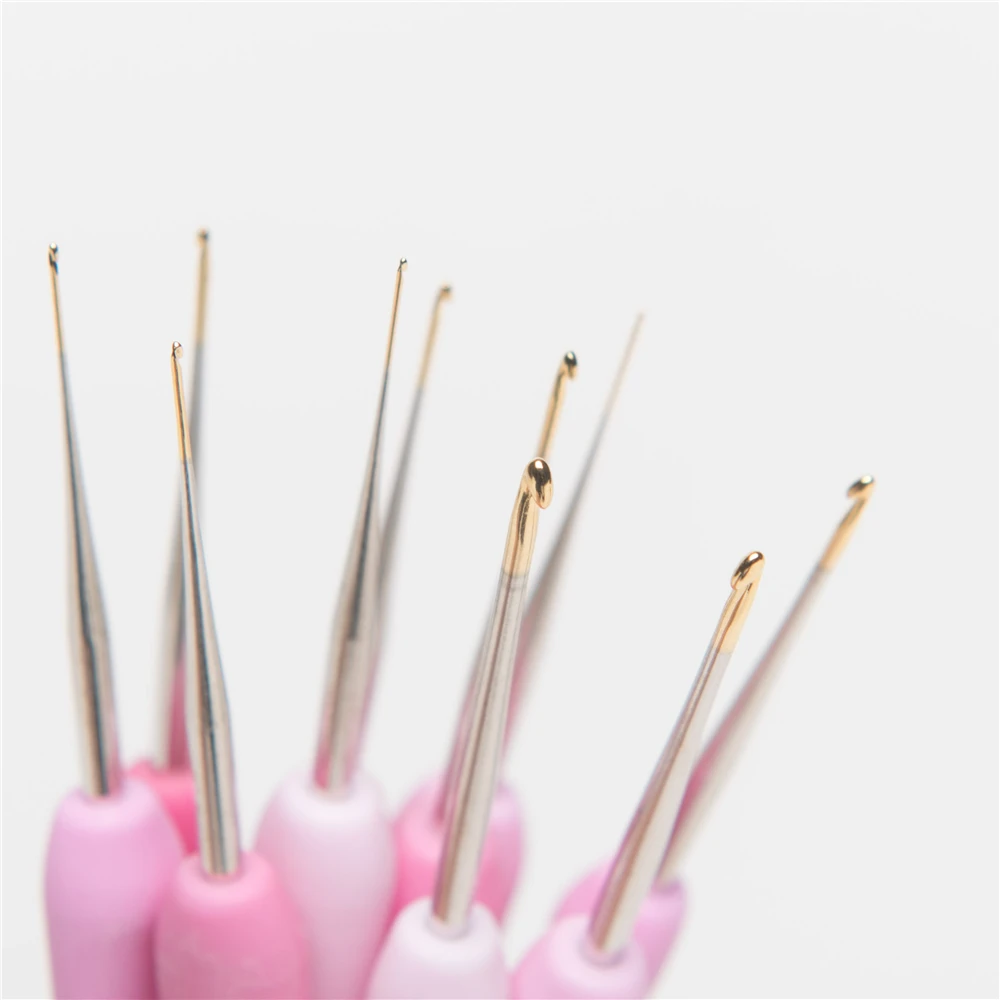Japan tulip TER/TEL Crochet Hook Pink Resin handle Knitting Needles Original authentic Imported from Japan 0.4-6.5mm
Japan tulip TER/TEL Crochet Hook Pink Resin handle Knitting Needles Original authentic Imported from Japan 0.4-6.5mm