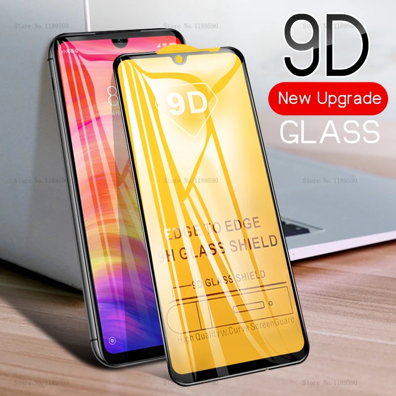 9D изогнутое закаленное стекло для Xiaomi Redmi Note 5 7 6 Pro Защита экрана 5A 6A Plus S2 Защитная