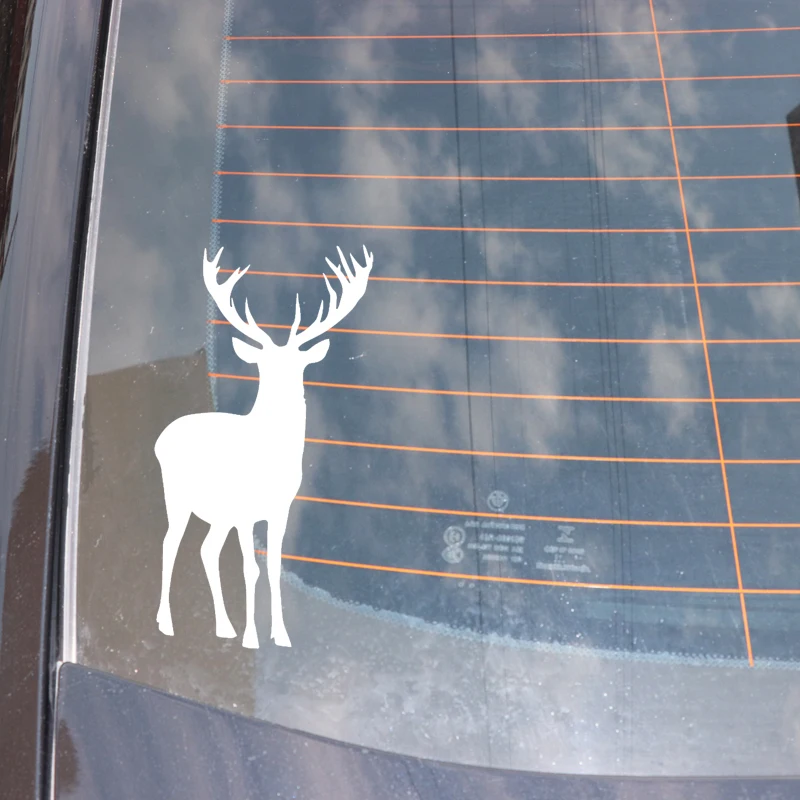 YJZT 8.7CM*16.3CM Deer Car Sticker Body Of Car Pattern Decorate Vinyl Decal Black/Silver C4-1997
YJZT 8.7CM*16.3CM Deer Car Sticker Body Of Car Pattern Decorate Vinyl Decal Black/Silver C4-1997