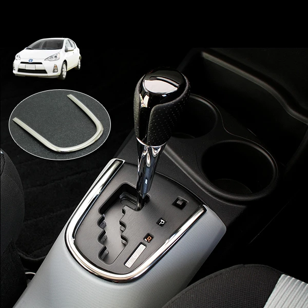 SUS304 Stainless Steel Shift Knob Panel Molding Garnsih Cover Trim for Toyota Prius C AQUA 2011-2017
SUS304 Stainless Steel Shift Knob Panel Molding Garnsih Cover Trim for Toyota Prius C AQUA 2011-2017