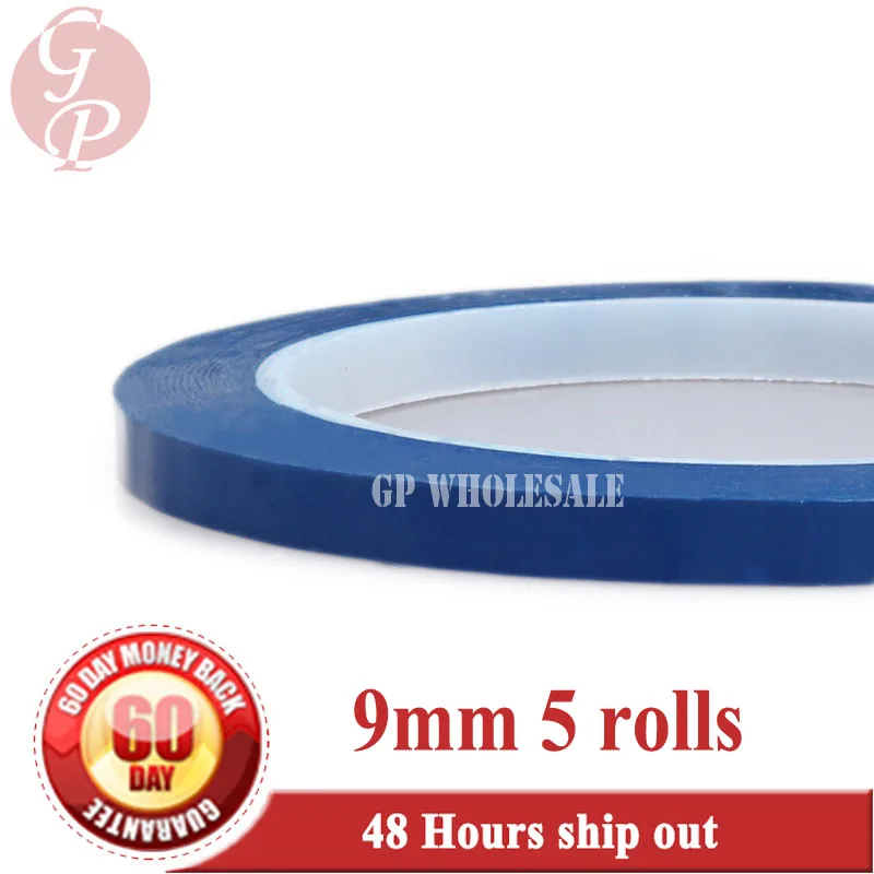 5x 9mm*66M*0.06mm PET Anti-Flame High Temperature Insulation Adhesive Mylar Tape for Transformer Wrap Blue #1214
5x 9mm*66M*0.06mm PET Anti-Flame High Temperature Insulation Adhesive Mylar Tape for Transformer Wrap Blue #1214