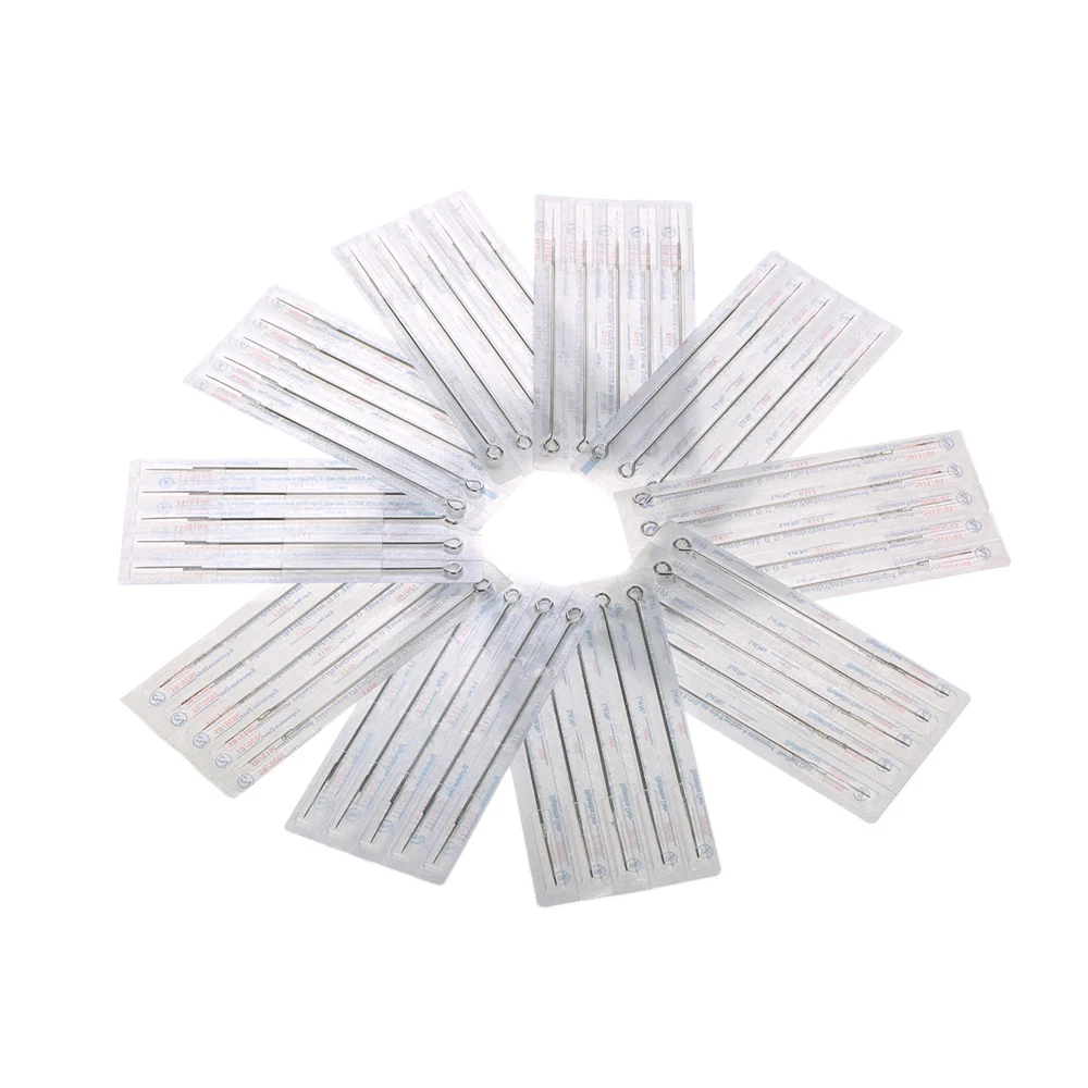50pcs Mixed Tattoo Needle Set 1RL 3RL 5RL 7RL 9RL Stainless Steel Round Liner Professional Permanent Tattoo Tool Kit
50pcs Mixed Tattoo Needle Set 1RL 3RL 5RL 7RL 9RL Stainless Steel Round Liner Professional Permanent Tattoo Tool Kit