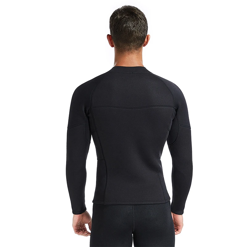 SBART 3MM Long Sleeve Neoprene Wetsuit Men Top Black Sunscreen UV Surfing Keep Warm Jacket For Diving Swimming Jumpsuit Shirt N
SBART 3MM Long Sleeve Neoprene Wetsuit Men Top Black Sunscreen UV Surfing Keep Warm Jacket For Diving Swimming Jumpsuit Shirt N