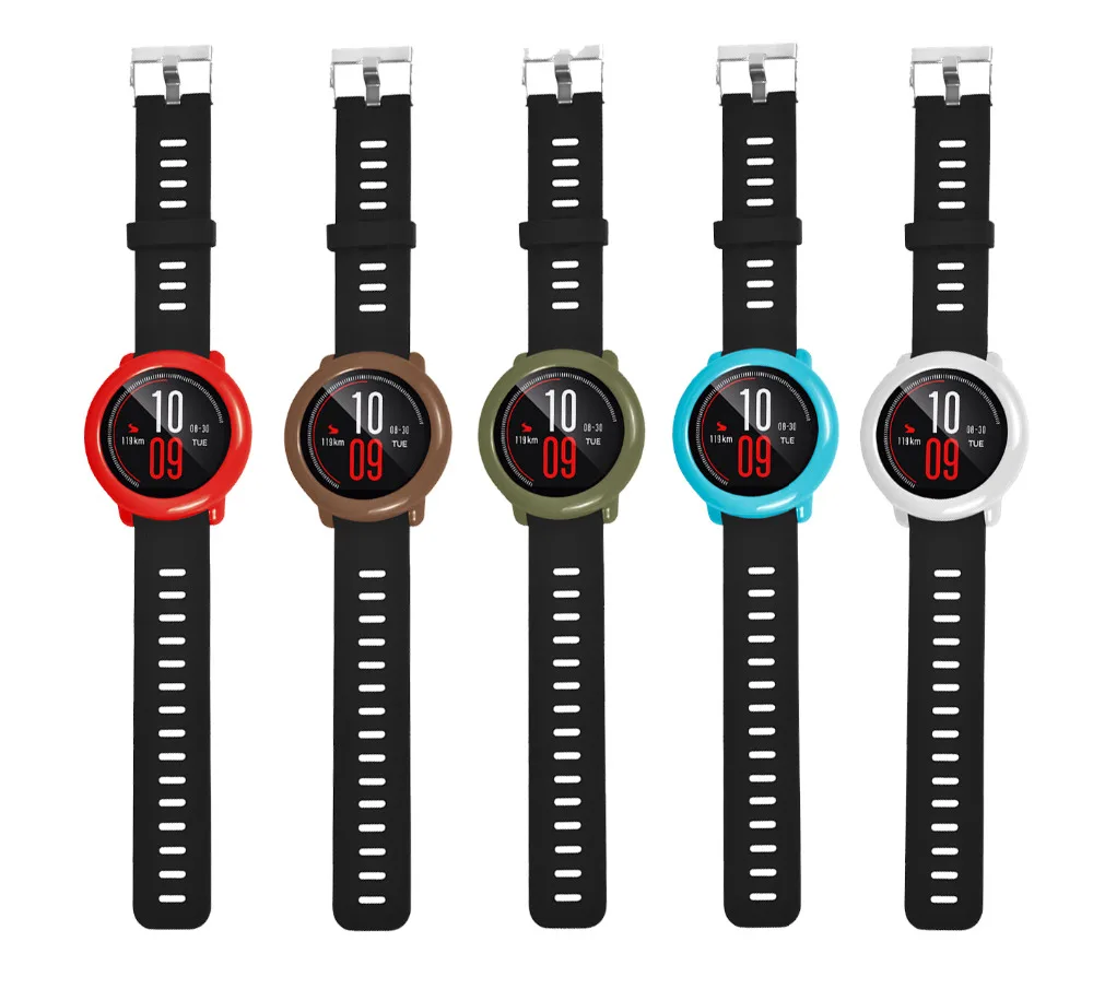 Чехол из ПК для умных часов Xiaomi Huami Amazfit Pace цветной сменный защитный чехол |