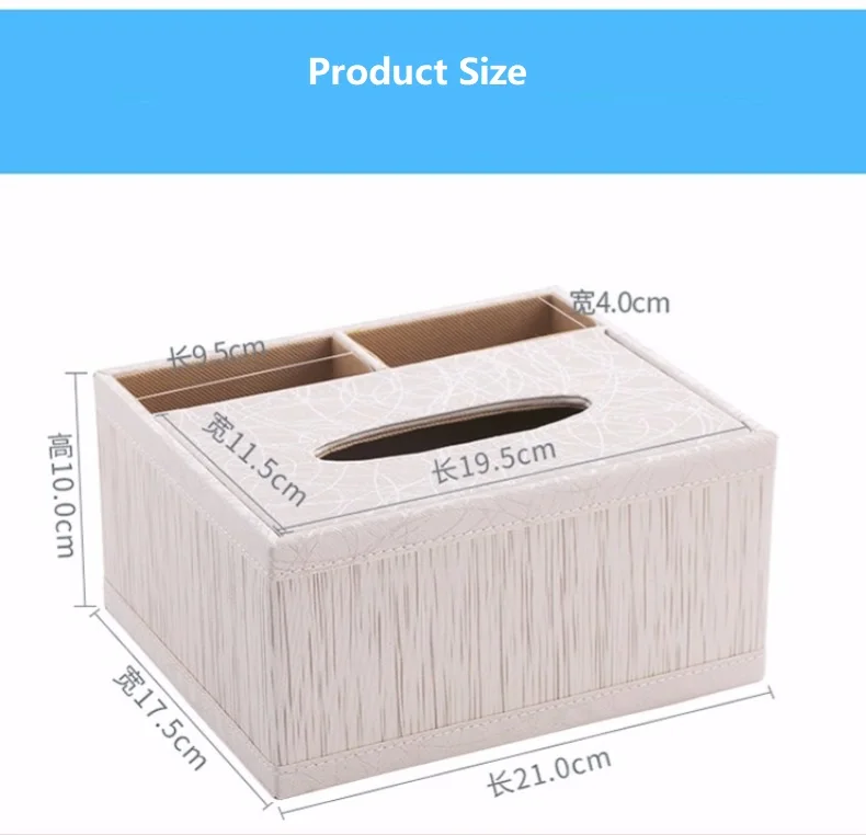 OUSSIRRO Fashion Tissue Box Multi functional Napkin Holder PU Leather Remote Controller Storage Box Desk Organizer
OUSSIRRO Fashion Tissue Box Multi functional Napkin Holder PU Leather Remote Controller Storage Box Desk Organizer