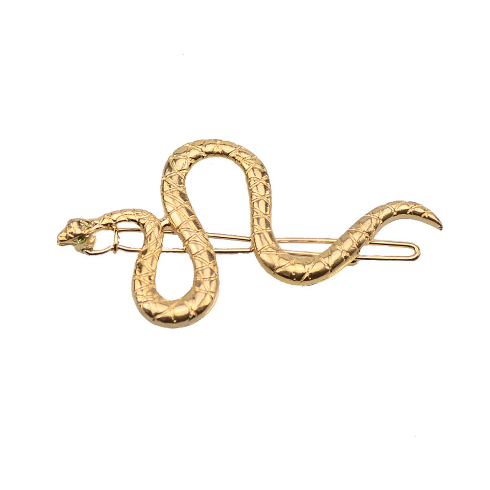 Punk Simple Hairpins Snake Animals Gold Metal Hairpins Hair Clips For Women Wedding Headpiece Hairgrips Hair Accessories
Punk Simple Hairpins Snake Animals Gold Metal Hairpins Hair Clips For Women Wedding Headpiece Hairgrips Hair Accessories