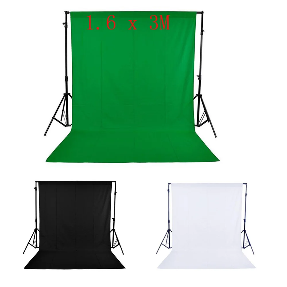UK/US STOCK 1.6 x 3M / 5 x 10FT Photography Studio Non-woven Backdrop Background Screen 3 Colors for Option Black White Green
UK/US STOCK 1.6 x 3M / 5 x 10FT Photography Studio Non-woven Backdrop Background Screen 3 Colors for Option Black White Green