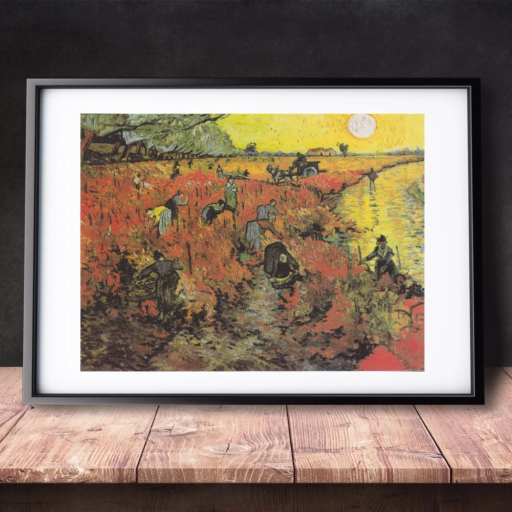 Van Gogh The Red Vineyard 1888 Canvas Art Print Painting Poster Wall Pictures For Room Home Decorative Bedroom Decor No Frame
Van Gogh The Red Vineyard 1888 Canvas Art Print Painting Poster Wall Pictures For Room Home Decorative Bedroom Decor No Frame