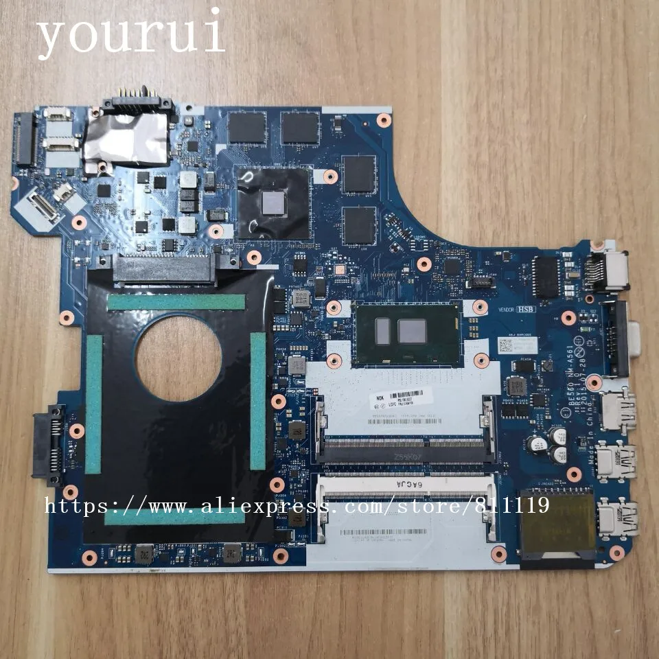 yourui For Motherboard BE560 NM-A561 For Lenovo ThinkPad E560 Mainboard i7-6500u CPU Fully Tested good work
yourui For Motherboard BE560 NM-A561 For Lenovo ThinkPad E560 Mainboard i7-6500u CPU Fully Tested good work